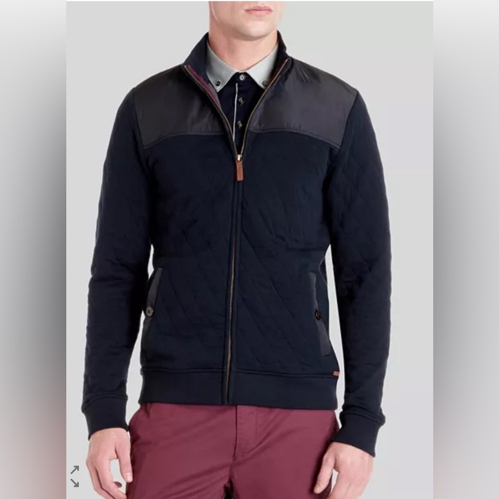 Ted Baker Kartel Quilted Layering Jacket.